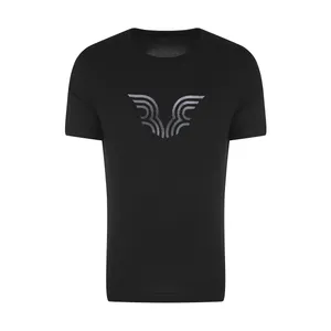 تیشرت آستین کوتاه ورزشی مردانه بیلسی کد 8814 رنک مشکی