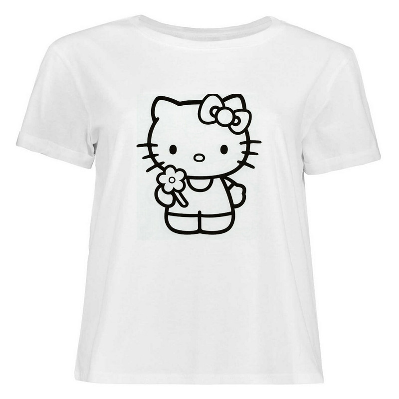 تی شرت آستین کوتاه زنانه مدل 25