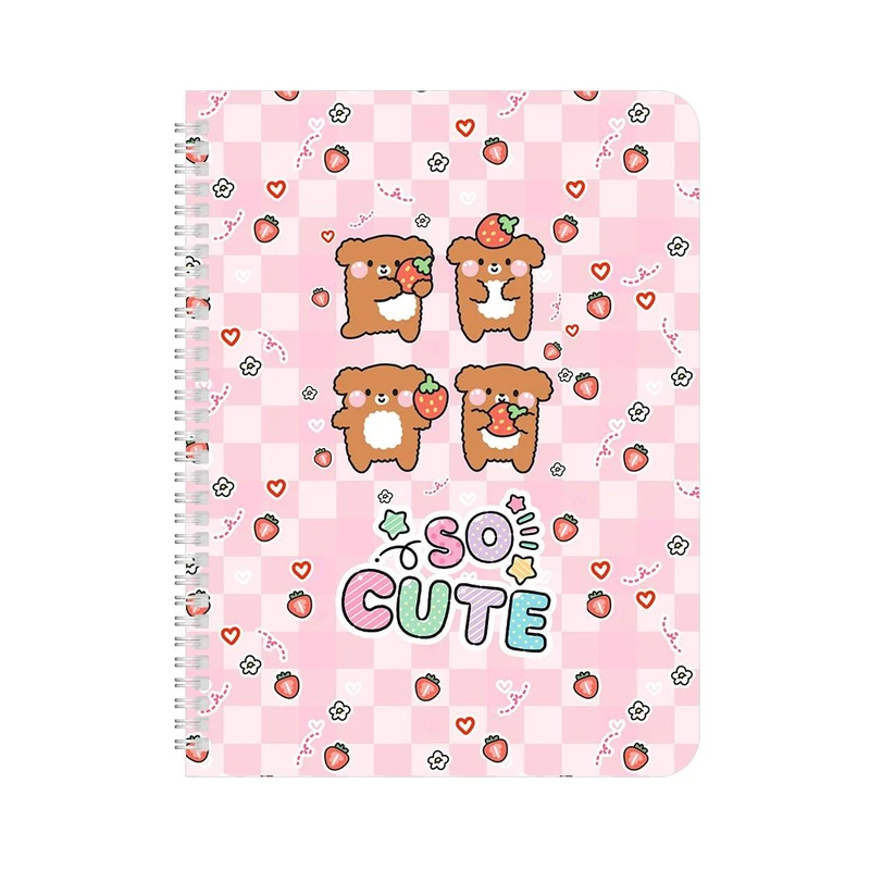 دفتر زبان 60 برگ پانداک مدل 4خط کد 001