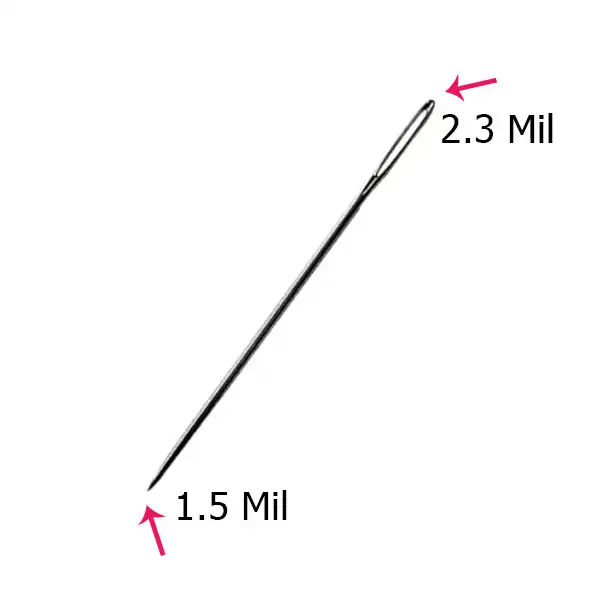 ابزار نشانه گذاری مدل سوزن چرم دوزی 7.5 سانتی