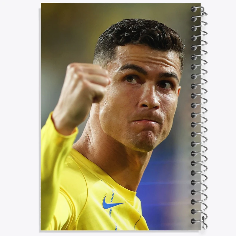 دفتر لیست خرید 50 برگ خندالو طرح کریستیانو رونالدو کد 36391