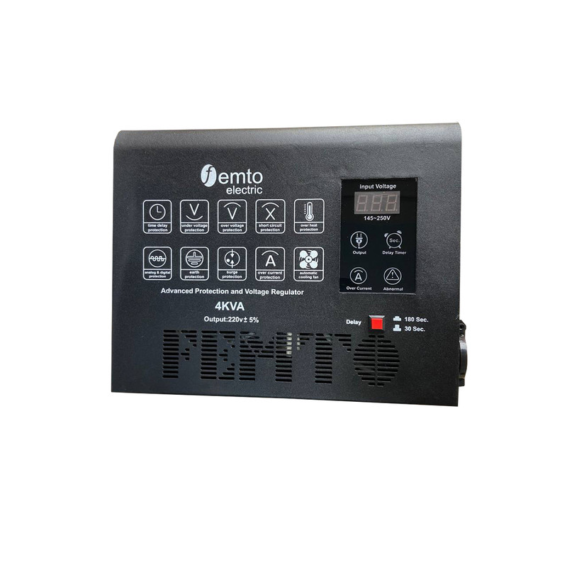 استابلایزر فمتو الکتریک مدل STAB-4000 ظرفیت 4000 ولت آمپر