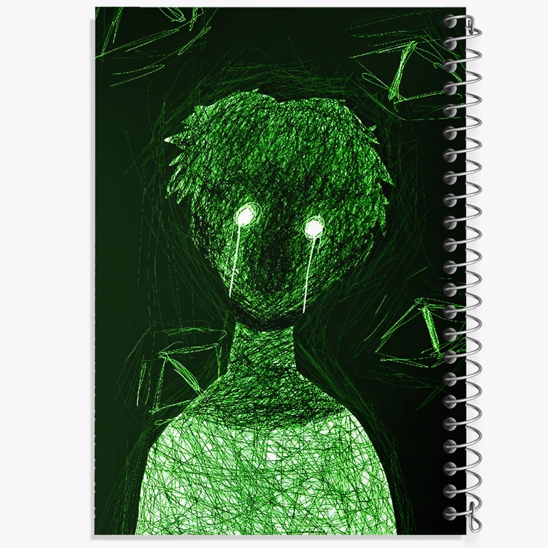 دفتر مشق 50 برگ خندالو طرح انیمه موب سایکو 100 کد N3649