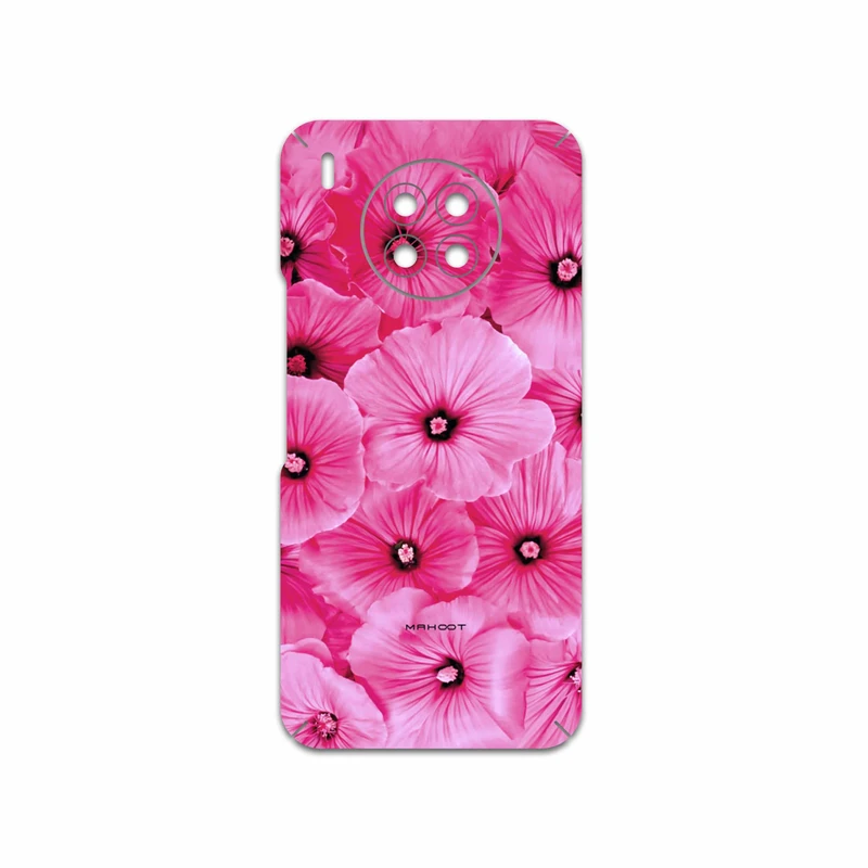 برچسب پوششی ماهوت مدل Pink-Flower مناسب برای گوشی موبایل آنر 50 Lite