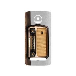 MAHOOT Radio Nostalgia Cover Sticker for Motorola Moto Z2 Play