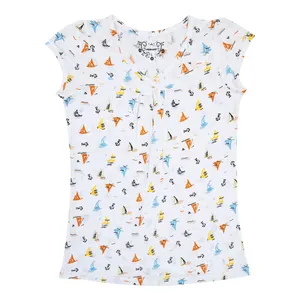 تی شرت آستین کوتاه زنانه البسکو مدل 623967