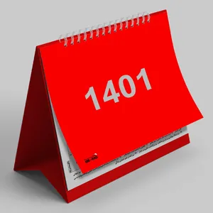 تقویم رومیزی سال 1401 مستر راد طرح باد صبا کد 1593
