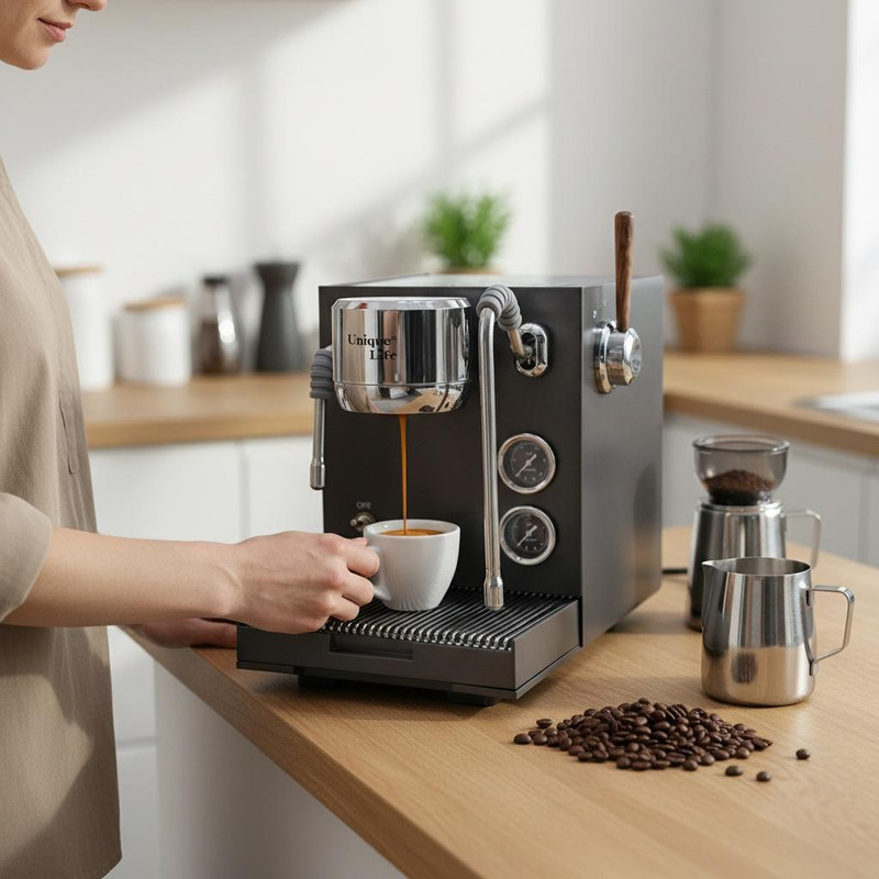 اسپرسو ساز یونیک لایف مدل UL- 6857 اسپرسو ساز یونیک لایف مدل UL- 6857