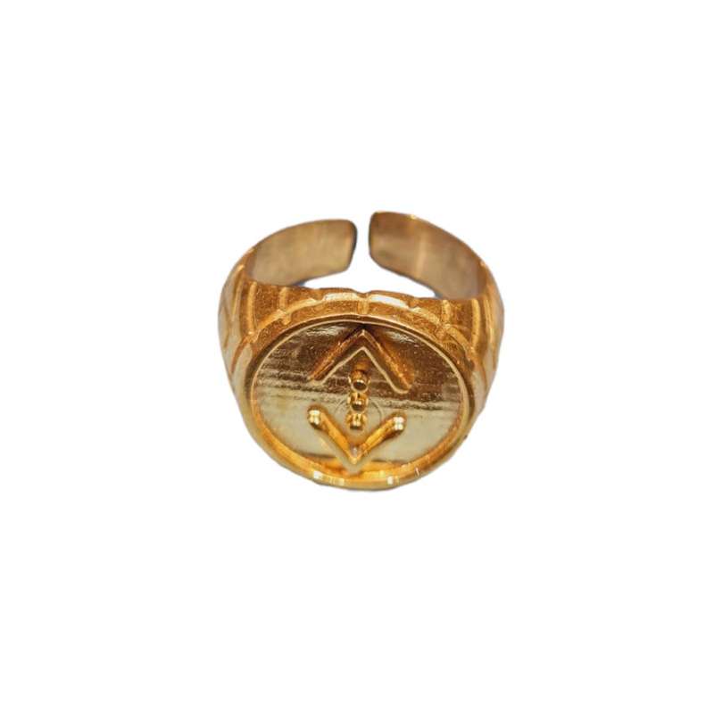 انگشتر زنانه مدل سکه فلش ماهی