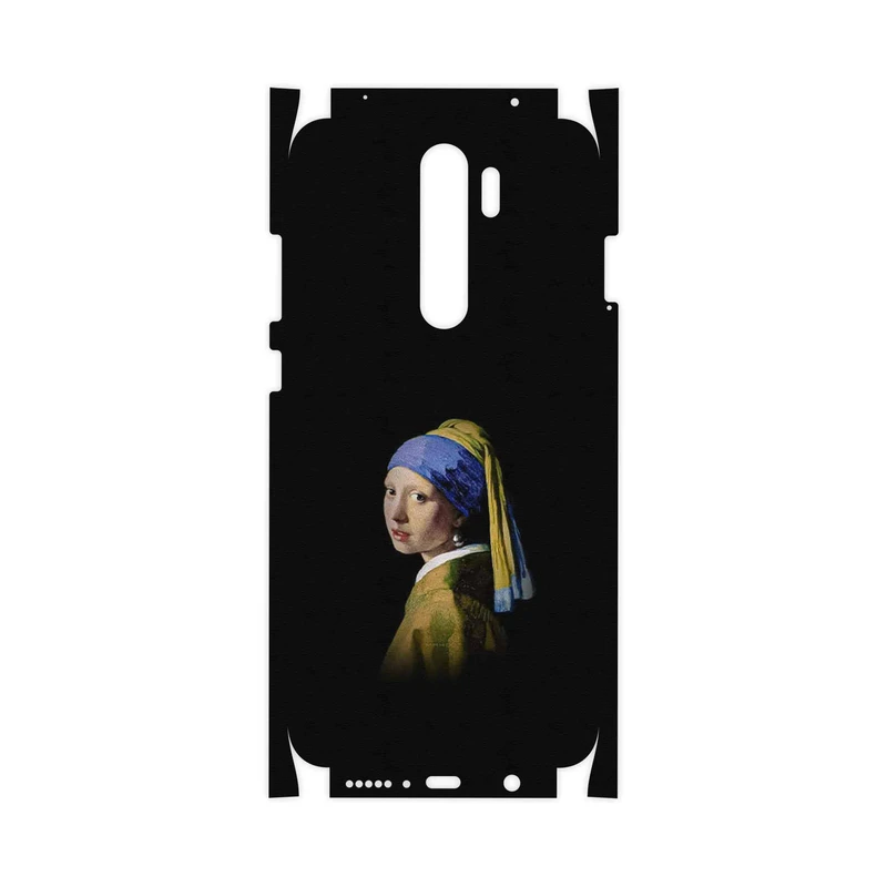 برچسب پوششی ماهوت مدل Girl with a Pearl Earring of Vermeer-FullSkin مناسب برای گوشی موبایل شیائومی Redmi Note 8 Pro