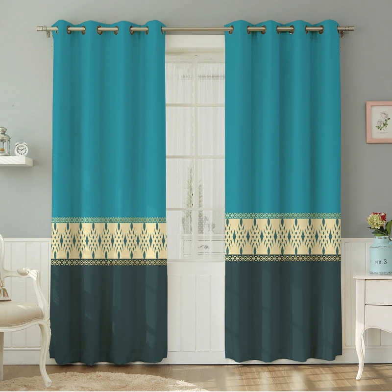 پرده نیروانا طرح مدرن مدل هازان کد 8908 سایز 140×280 سانتی متر