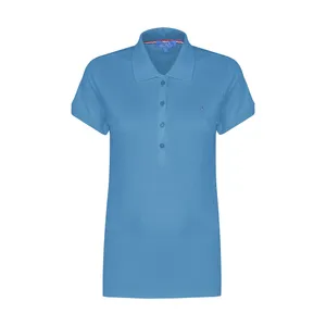 پولوشرت زنانه سولا مدل SL311000002-BLUE-TURGUOISE