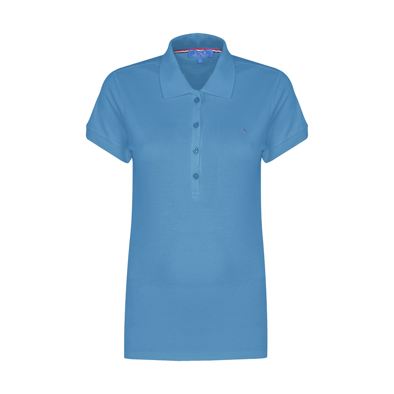 پولوشرت زنانه سولا مدل SL311000002-BLUE-TURGUOISE