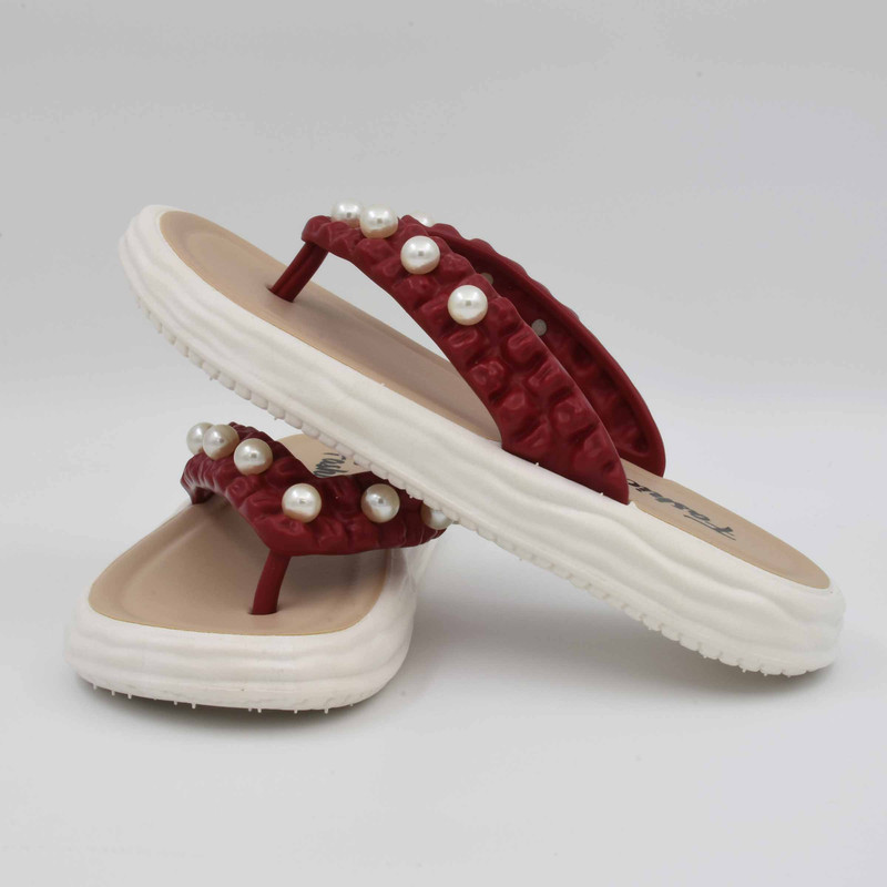 دمپایی لاانگشتی زنانه پاپا مدل پلاس ZR.07