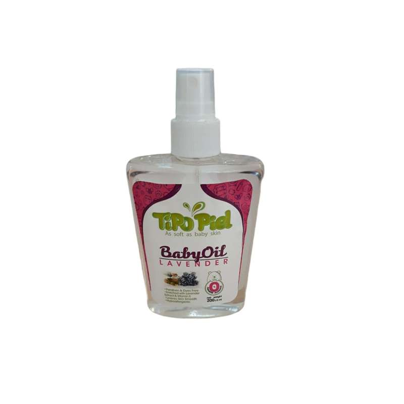 روغن بدن کودک تیپوپیل مدل عصاره لاوندر حجم 200 میلی لیتر