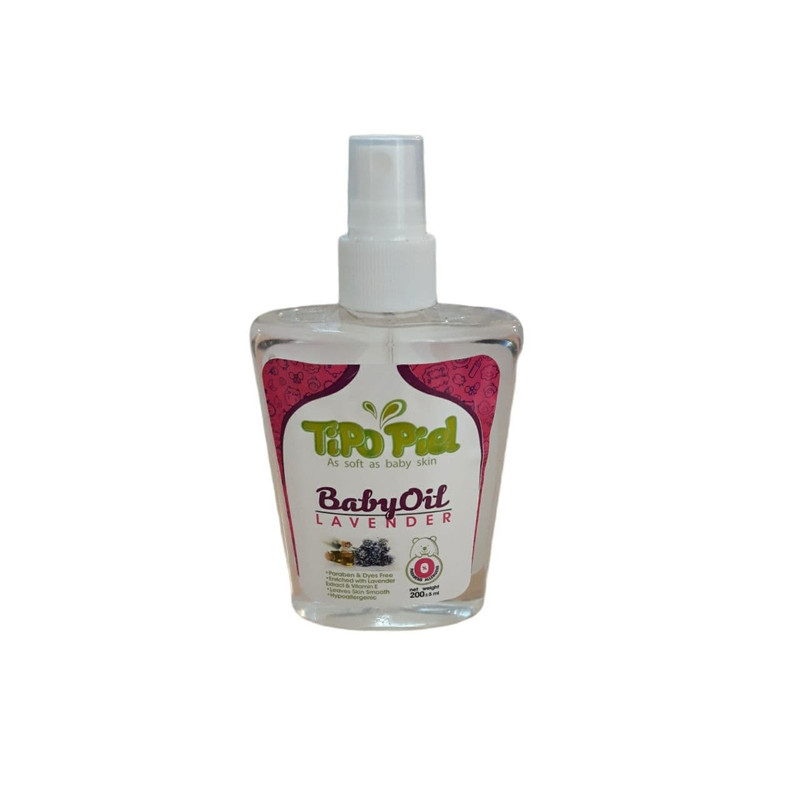 روغن بدن کودک تیپوپیل مدل عصاره لاوندر حجم 200 میلی لیتر