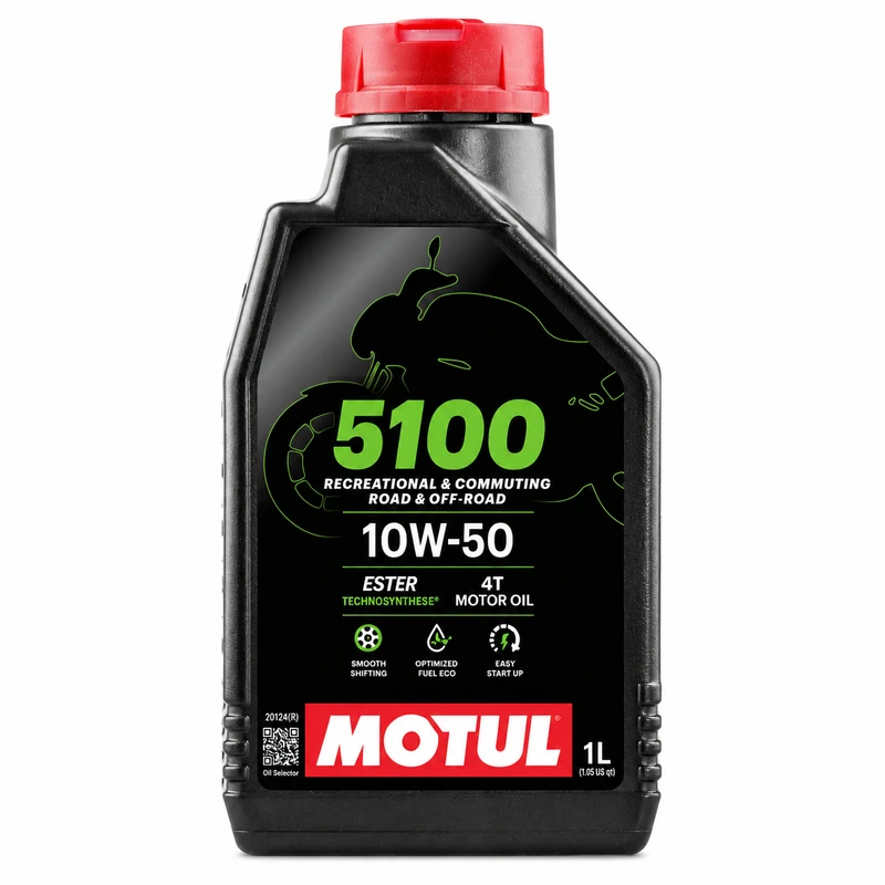 روغن موتور سیکلت نیمه سنتتیک موتول مدل SP 10W-50 حجم 1 لیتر