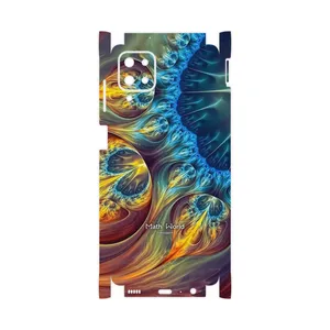 MAHOOT Mathematical Geometric Shape 8-FullSkin Cover Sticker for Samsung Galaxy A12 Nacho
