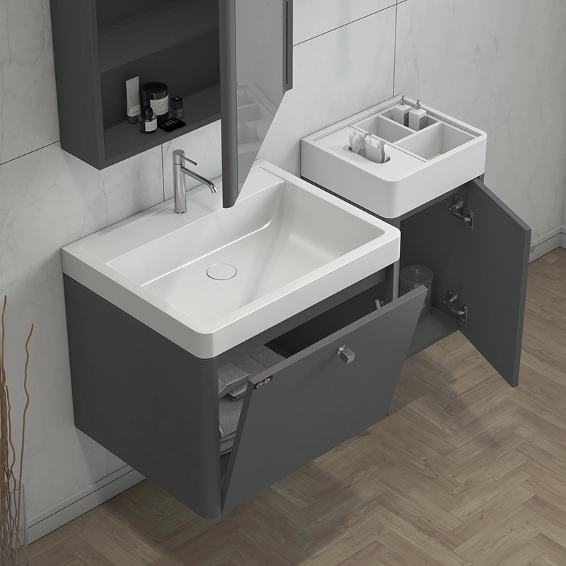 ست کابینت و روشویی آلکا مدل 3060 به همراه باکس آینه 