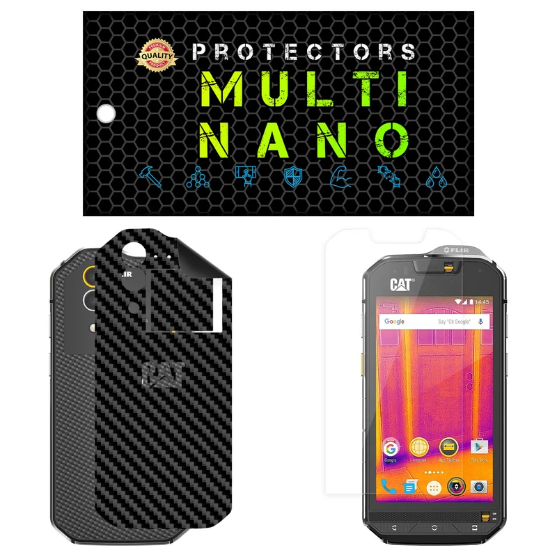 محافظ صفحه نمایش مولتی نانو مدل X-SFC مناسب برای گوشی موبایل کاترپیلار Cat S60 به همراه برچسب پوششی