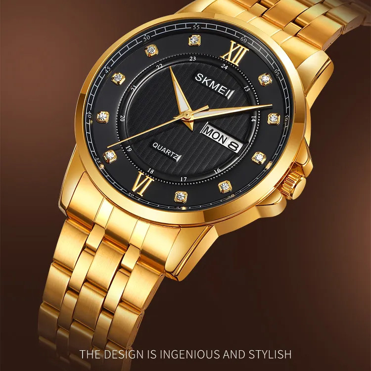 ساعت مچی عقربهای مردانه کوارتز اسکمی مدل 2084 GDBK