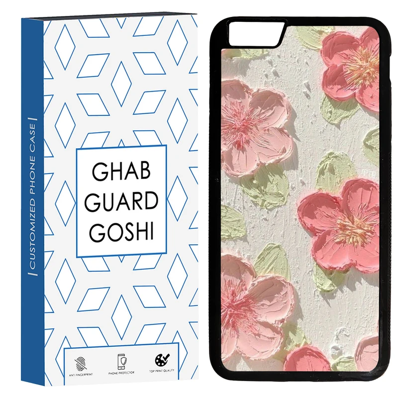 کاور قاب گارد گوشی طرح گل کد TPU-282 مناسب برای گوشی موبایل اپل Iphone 6 PLUS / 6S PLUS