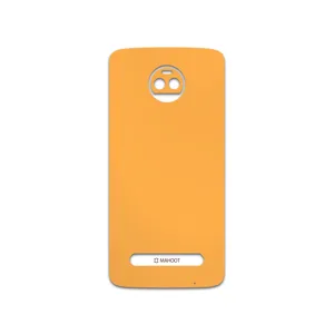 MAHOOT Matte-Orange Cover Sticker for motorola Moto Z2 Force