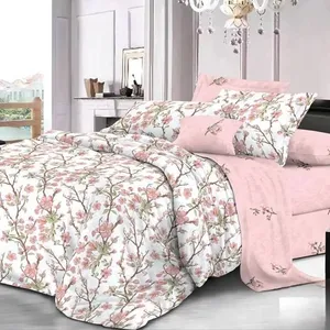 سرویس خواب مدل شکوفه گیلاس ۱۲۰ یک نفره چهار تکه