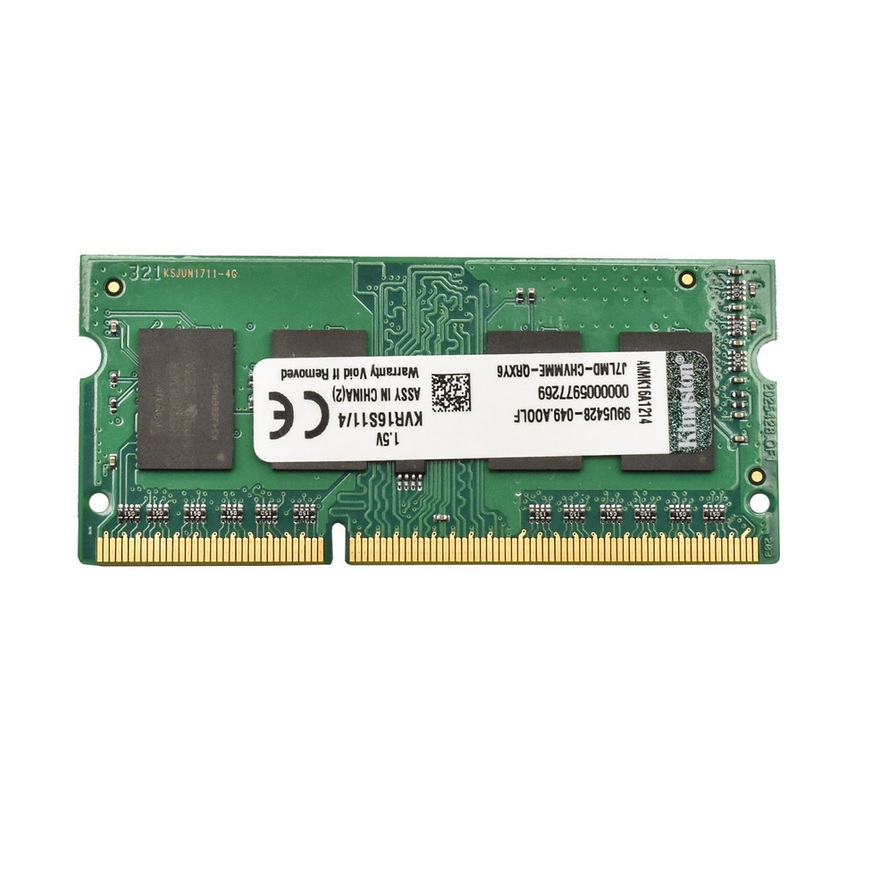 رم لپ تاپ DDR3 تک کاناله 2666 مگاهرتز FXO کینگستون مدل ict ظرفیت 1 گیگابایت
