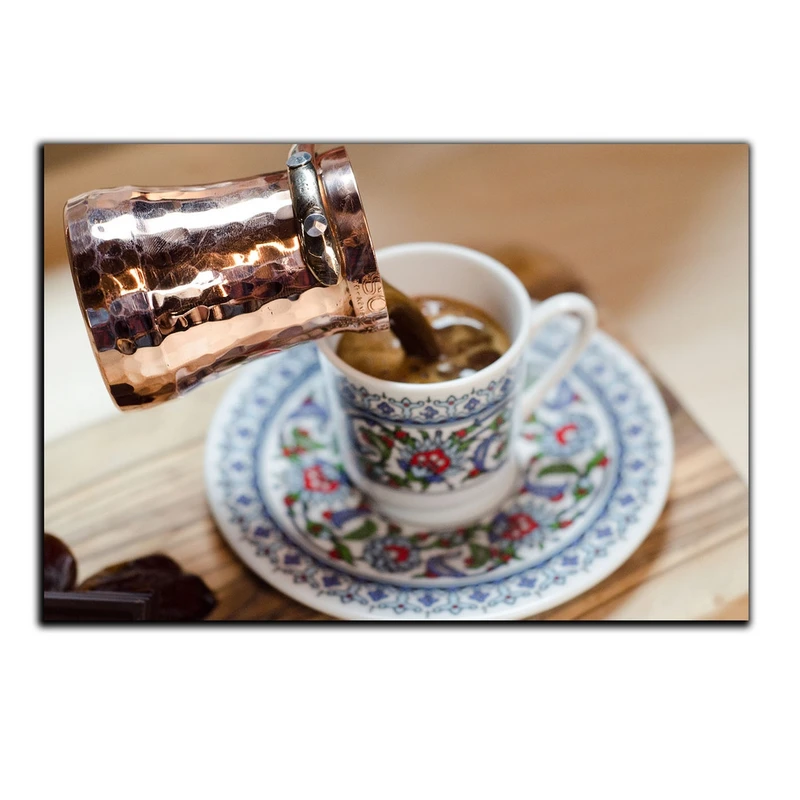 تابلو شاسی بکلیت طرح قهوه ترک مدل SH-5279