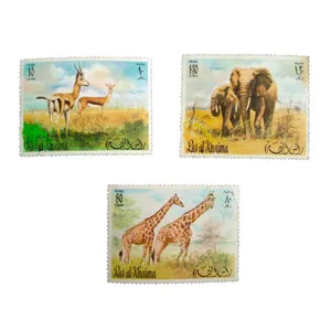 تمبر یادگاری مدل حيوانات كد c-931 مجموعه 3 عددي