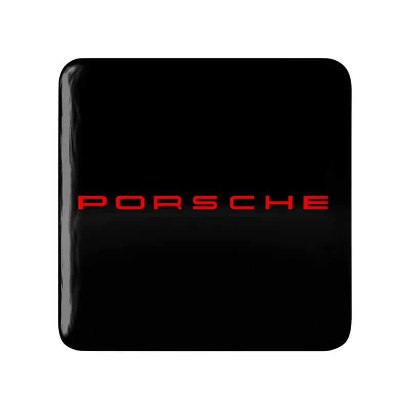 مگنت خندالو طرح پورشه Porsche مدل مربعی کد 30639