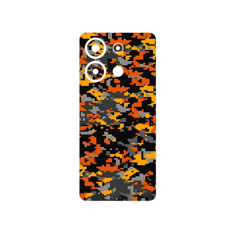 برچسب پوششی ماهوت مدل Army_Autumn_Pixel مناسب برای گوشی موبایل شیائومی Redmi Note 13 4G
