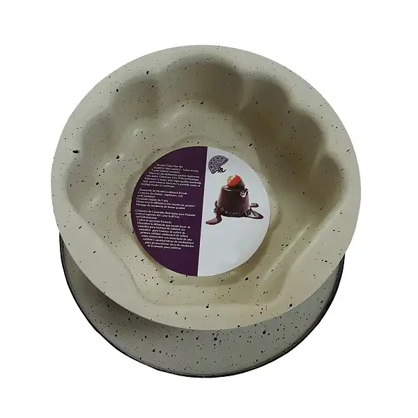 قالب کیک به گز مدل صدف کف برجسته