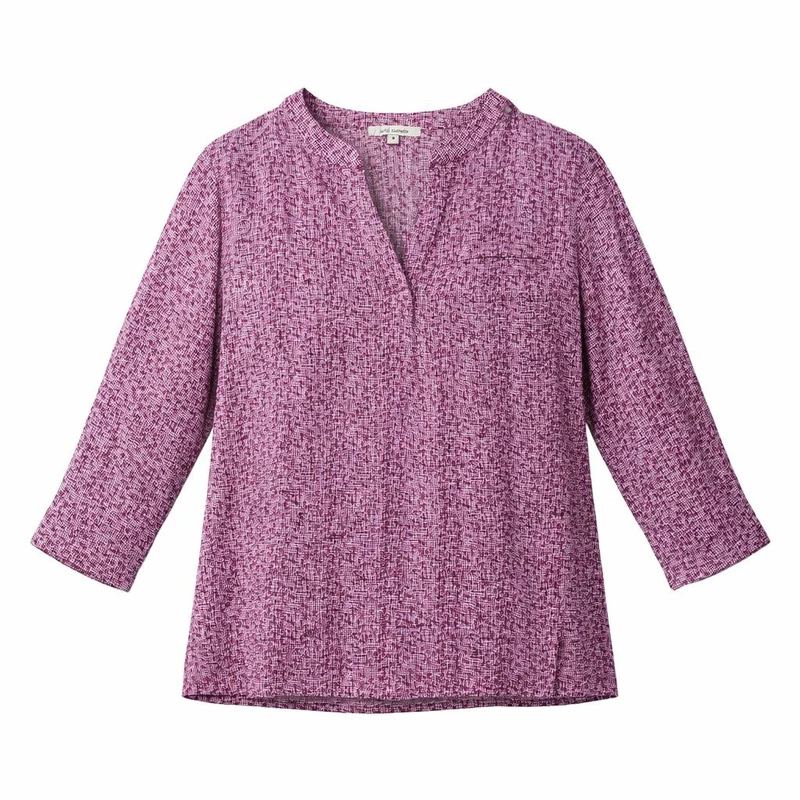 بلوز آستین بلند یقه هفت زنانه مدل 544