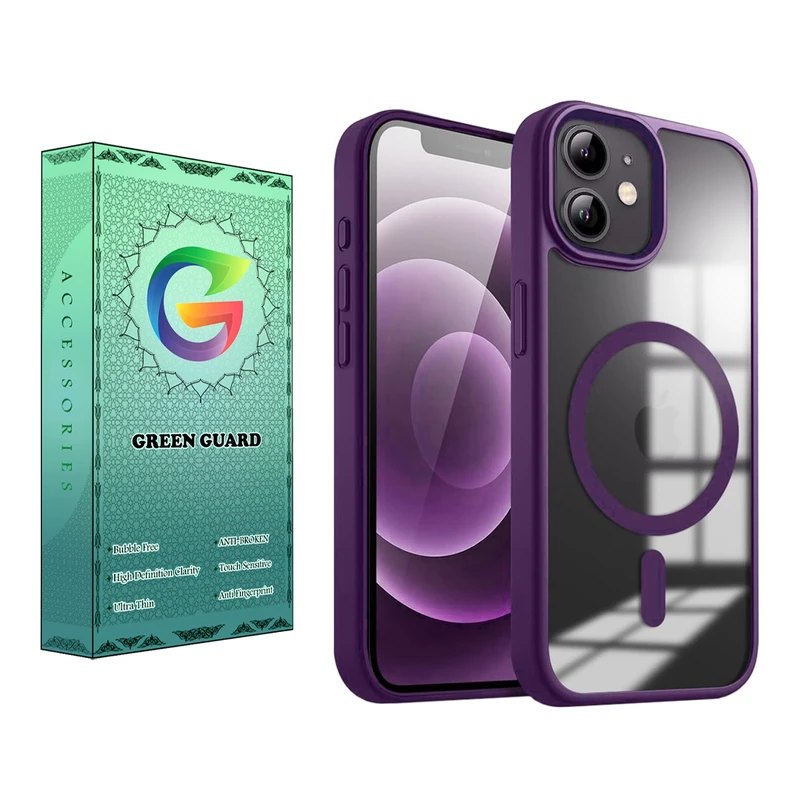 کاور گرین گارد طرح Magsafe-Color کد KL_J44 مناسب برای گوشی موبایل اپل Iphone 12