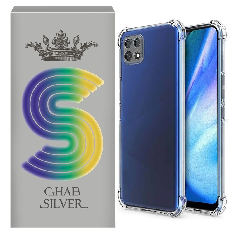 کاور قاب سیلور مدل ژله ای مناسب برای گوشی موبایل سامسونگ Galaxy A22 5G
