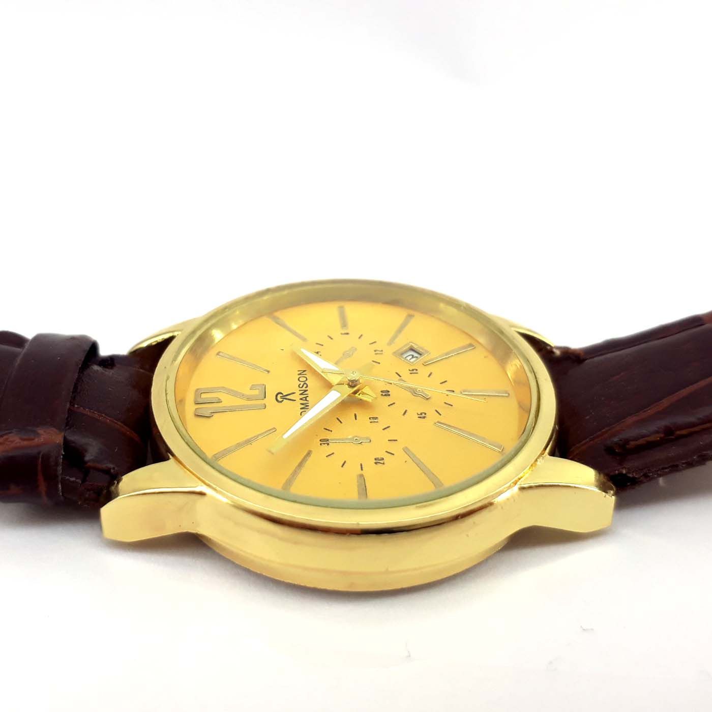 ساعت مچی عقربه ای زنانه مدل کلاسیک کد rom12 - - 5