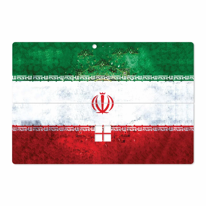 برچسب پوششی ماهوت مدل Iran-Flag-1 مناسب برای تبلت مایکروسافت Surface Pro 4 2015