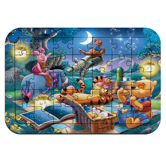  پازل 35 تکه طرح وینی د پو و دوستان مدل NI1562 