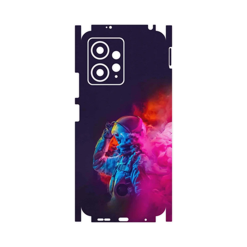 برچسب پوششی ماهوت مدل Smoke Rainbow Digital Art 1-FullSkin مناسب برای گوشی موبایل شیائومی Redmi Note 12 4G