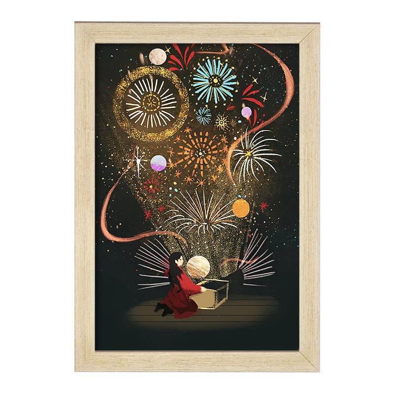 تابلو خندالو مدل جعبه ی جادویی کد F4902