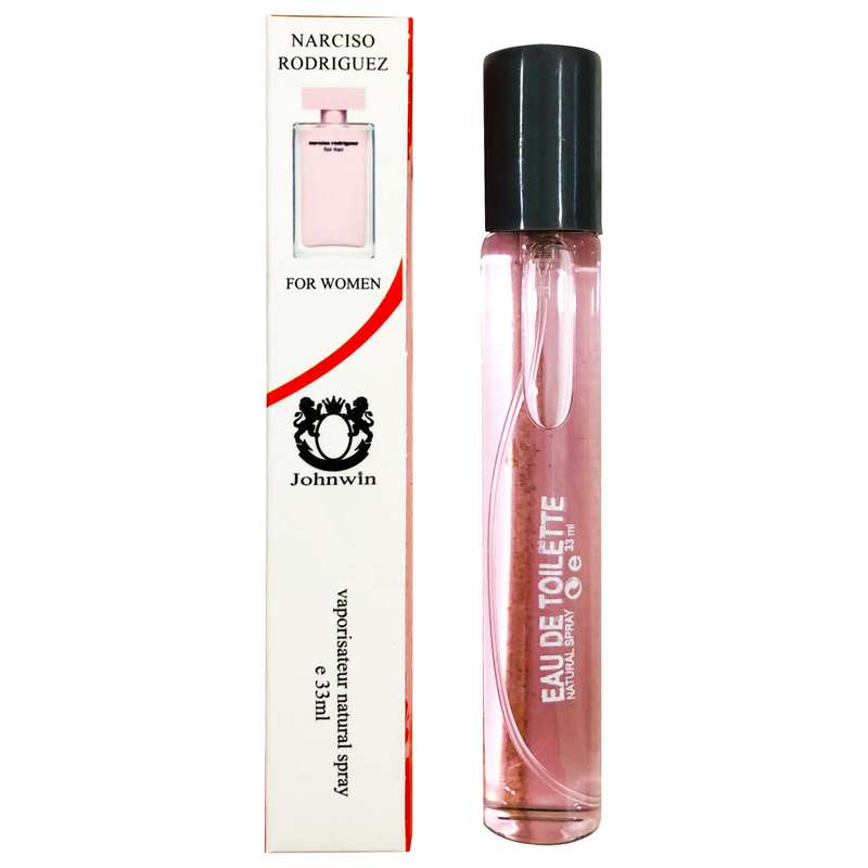 عطر جیبی زنانه جانوین مدل  narciso rodriguez حجم 33 میلی لیتر
