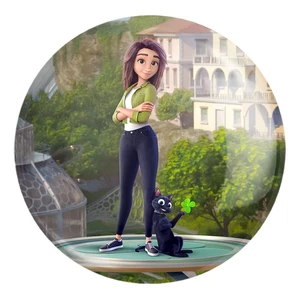 پیکسل خندالو طرح انیمیشن شانس لاک Luck کد 26035 مدل بزرگ