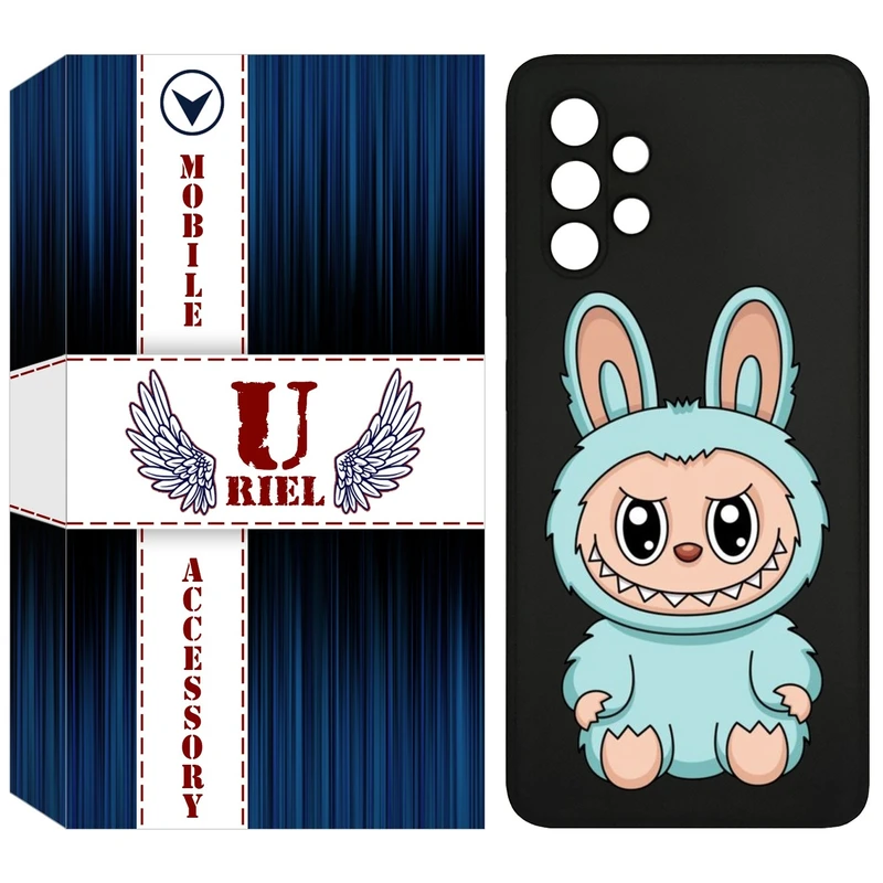کاور یوریل مدل KSH کد 144 طرح عروسک لبوبو مناسب برای گوشی موبایل سامسونگ Galaxy A32 4G