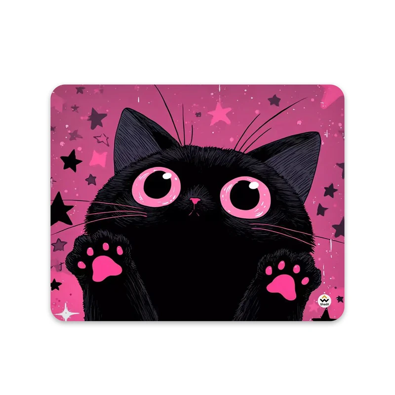 ماوس پد شادیت مدل گربه کد973 سایز 24*19 سانتی متر