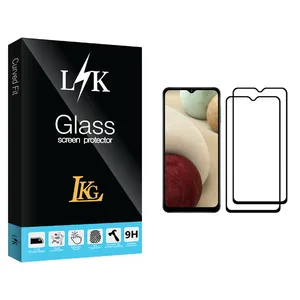 LKG LK Glass Screen Protector For Samsung Galaxy A12 Pack Of 2