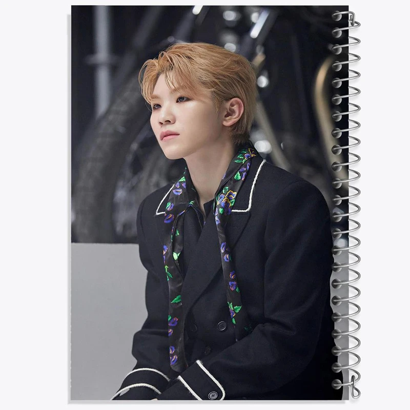 دفتر نت موسیقی 50 برگ خندالو مدل ووزی گروه سونتین Seventeen کد 21505