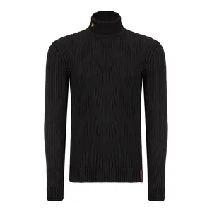 پلیور یقه اسکی مردانه مدل 2237BK