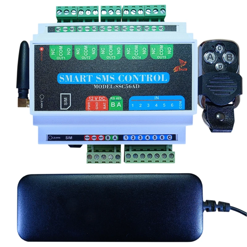 عکس شماره 4 : مرکز کنترل پیامکی هوشمند ان جی بی مدل ssc56ad